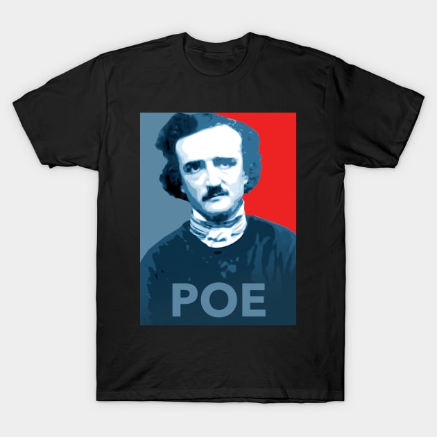 Edgar Allan Poe T-Shirt by Spine Film